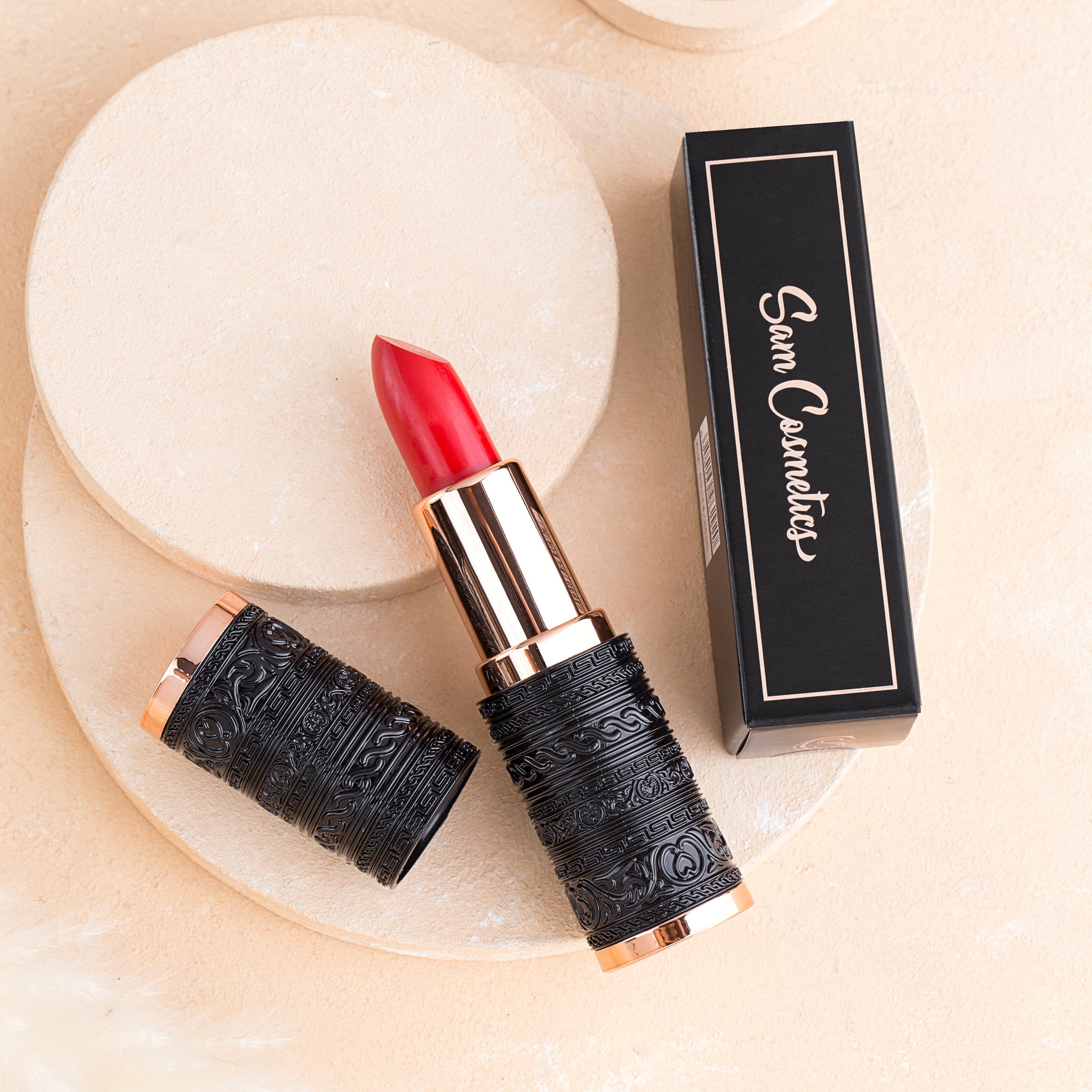 Red Lipstick - Enhance Your Beauty with Sam Cosmetics